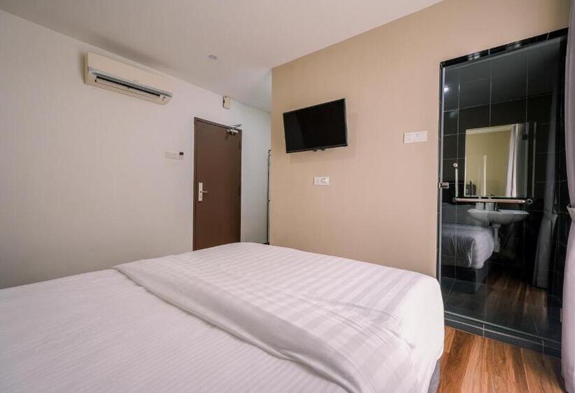 キングサイズベッドのデラックスルーム, 3c Hotel Setia Walk Puchong