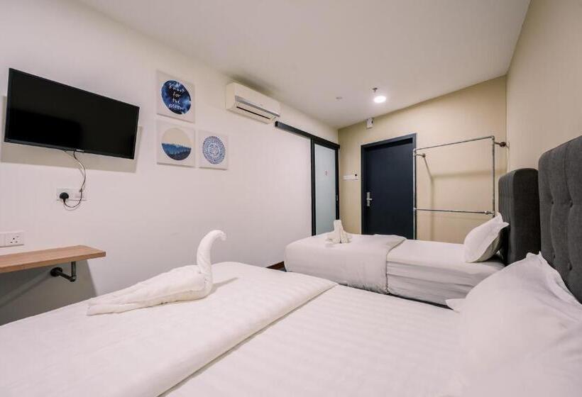 Трехместный Номер Базовый, 3c Hotel Setia Walk Puchong