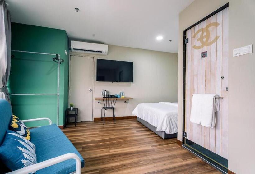 Номер Стандарт Трехместный, 3c Hotel Setia Walk Puchong
