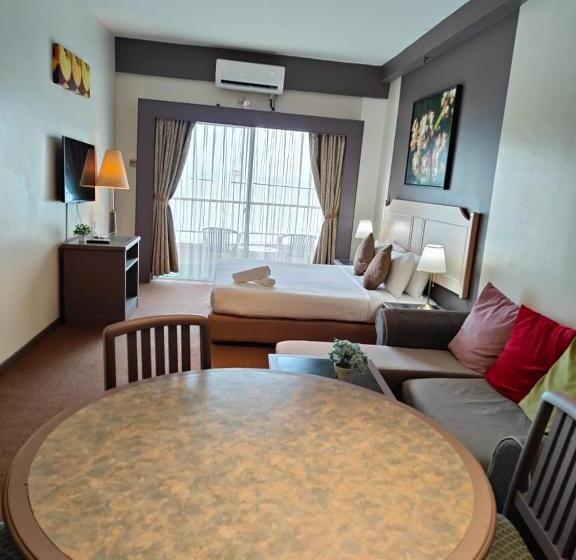 سوییت, Seaview Deluxe@rainbow Paradise Tg Bungah 4pax