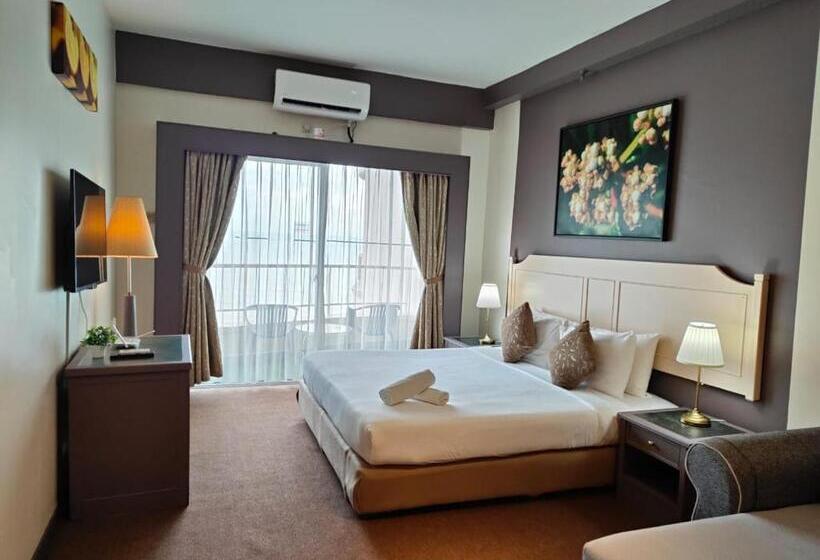 سوییت, Seaview Deluxe@rainbow Paradise Tg Bungah 4pax
