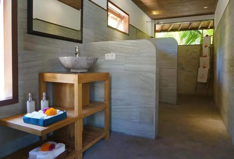 Huvila, 1 makuuhuone ja uima-allas, Cili Emas Oceanside Resort