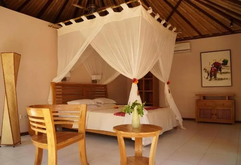 Huvila, 1 makuuhuone ja uima-allas, Cili Emas Oceanside Resort