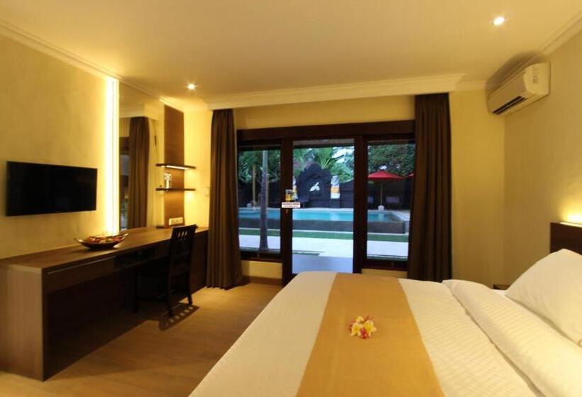 标准间带游泳池, Melamun