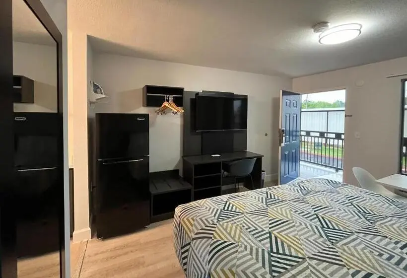 キングサイズベッドのスタンダードルーム, Studio 6 Conroe, Tx