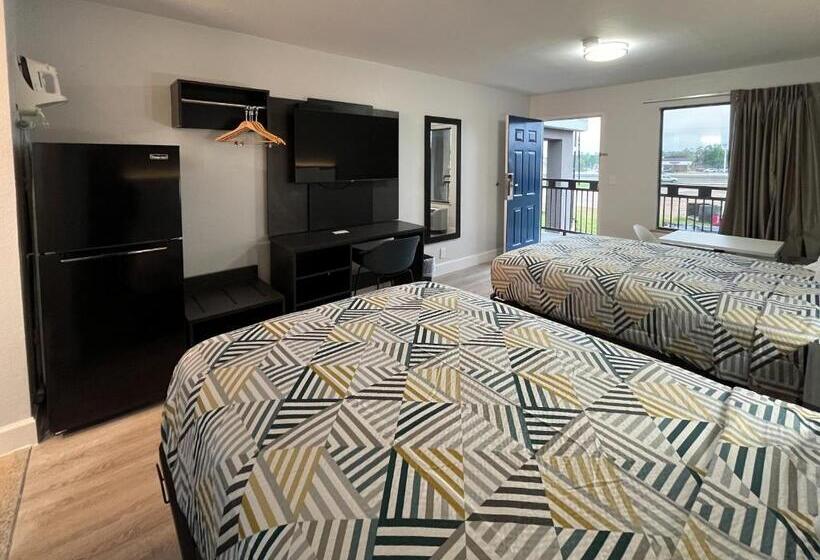 Четырехместный Номер Стандарт, Studio 6 Conroe, Tx