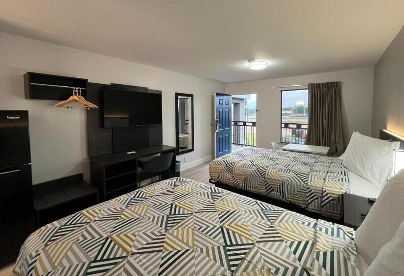 غرفة قياسية رباعية, Studio 6 Conroe, Tx