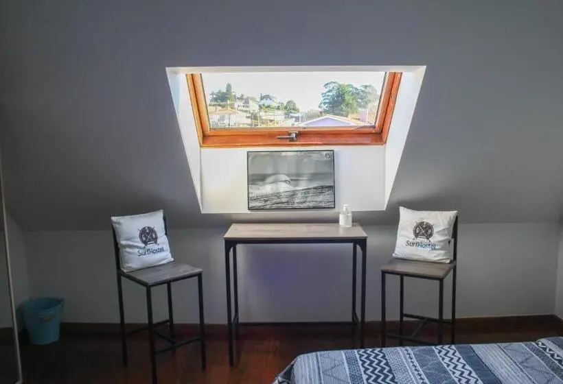 Standard-huone Jaettu Kylpyhuone, Gijon Surf Hostel