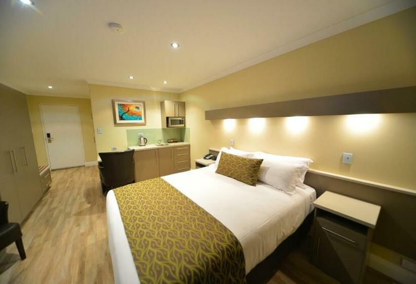 キングサイズベッドのデラックスルーム, Bentley Motel