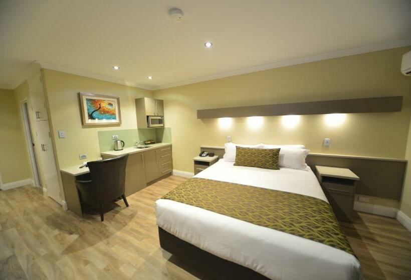 キングサイズベッドのデラックスルーム, Bentley Motel
