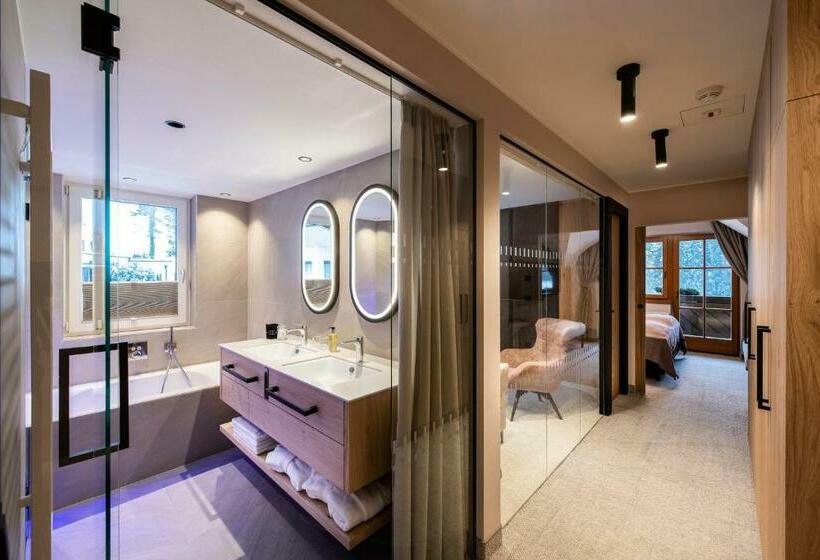 可观景的套房, Sonnalp