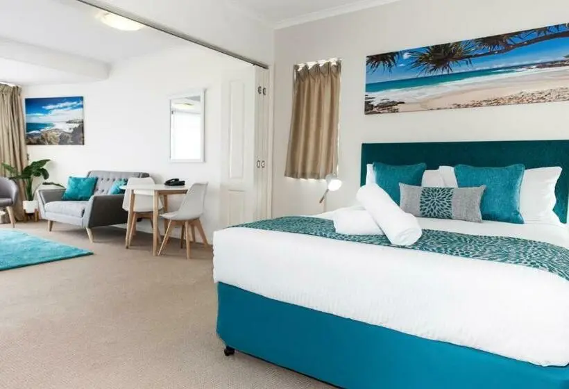 آپارتمان 1 خوابه با چشم‌انداز دریا, Ocean Views Resort Caloundra