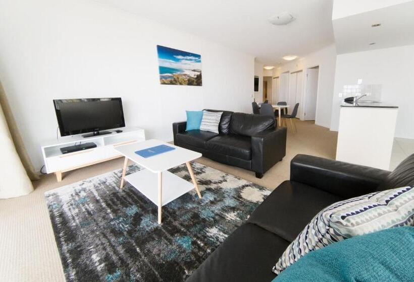 带2个卧室带海景的公寓, Ocean Views Resort Caloundra