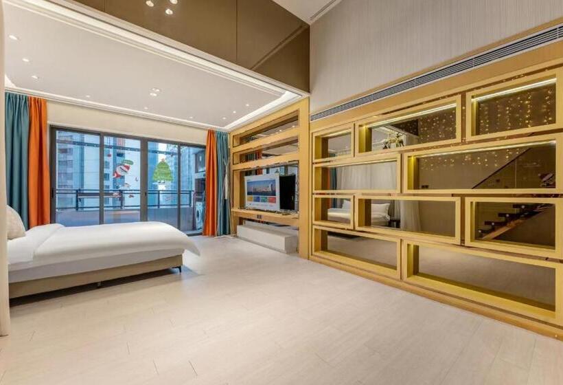 디럭스 룸, Yidu Doya Apartment