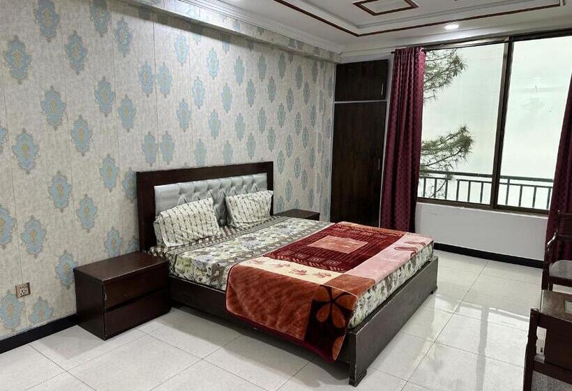 آپارتمان 1 خوابه با چشم‌انداز, Bhurban Breeze Inn