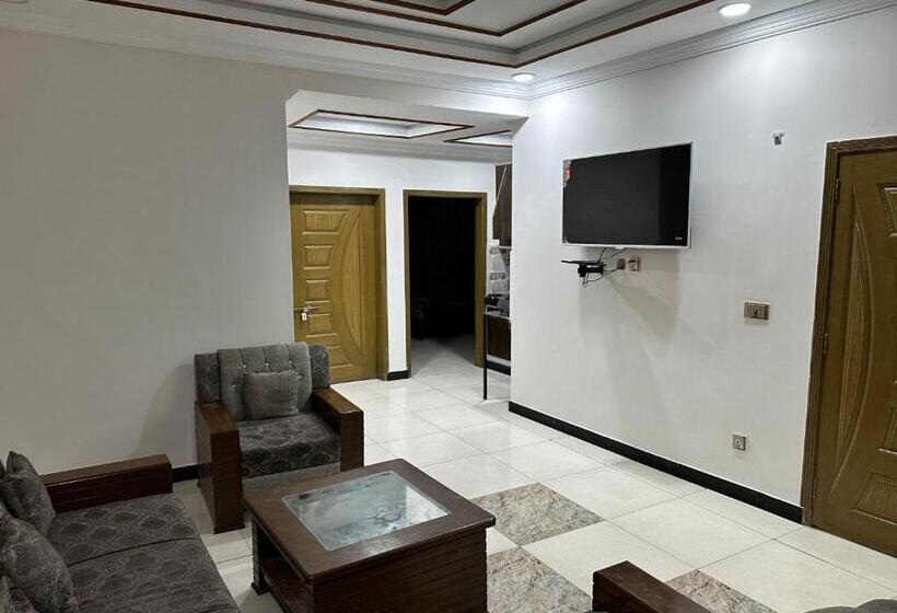 آپارتمان 1 خوابه با چشم‌انداز, Bhurban Breeze Inn