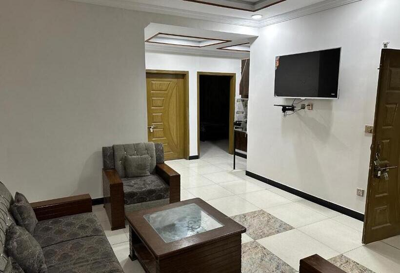 آپارتمان 1 خوابه با چشم‌انداز, Bhurban Breeze Inn