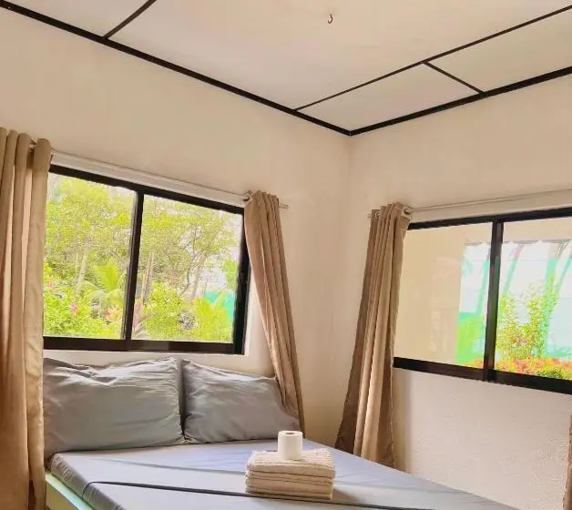 Deluxe-huone Merinäkymä, Green Garden Beach Resort, Sipalay