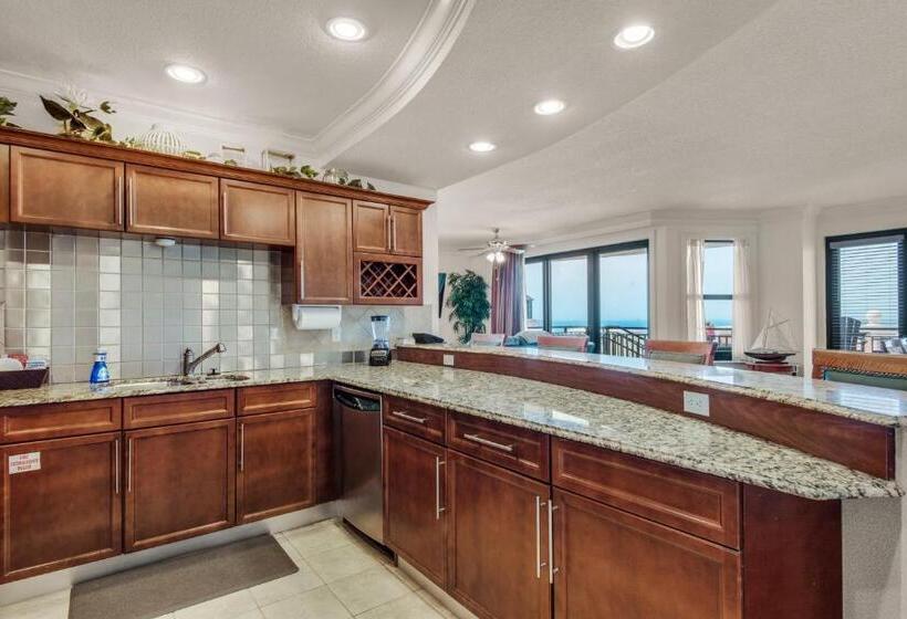 带1个卧室的带海景的公寓, Bright, Corner Unit With Incredible Gulf And Sunset Views!