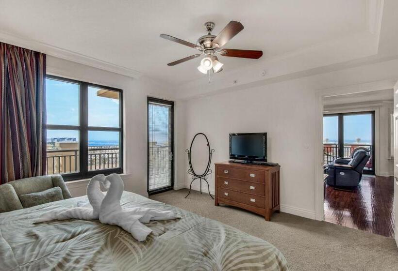 带1个卧室的带海景的公寓, Bright, Corner Unit With Incredible Gulf And Sunset Views!