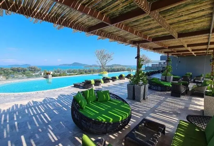 テラス付き1ベッドルームアパートメント, Appartements Avec Piscine