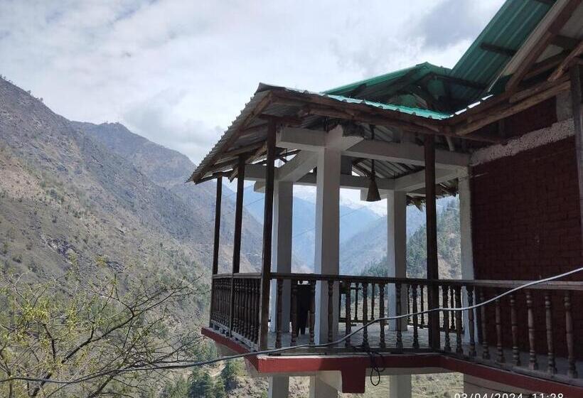 带大床的豪华间, Tirthan View Homestay