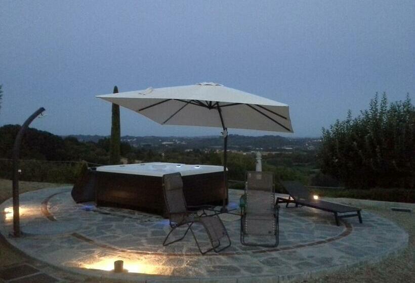 정원 전망 4인용 스탠다드 룸, B&b Cascina Bellavista