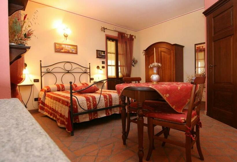 정원 전망 4인용 스탠다드 룸, B&b Cascina Bellavista