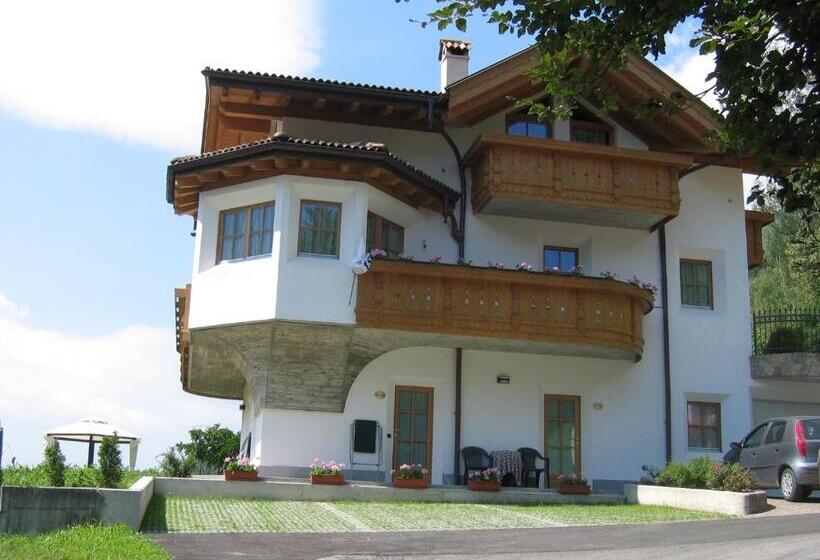 חדר סטנדרט לארבעה, B&b Rendena Chalet