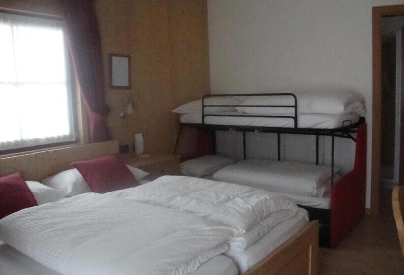 חדר סטנדרט לארבעה, B&b Rendena Chalet