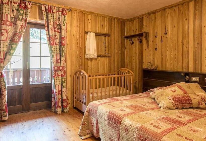 带观景的标准间, Albergo Boule De Neige