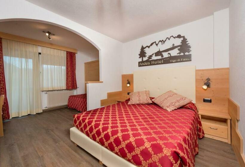 اتاق استاندارد سه نفره, Family Hotel Andes   Only For Family