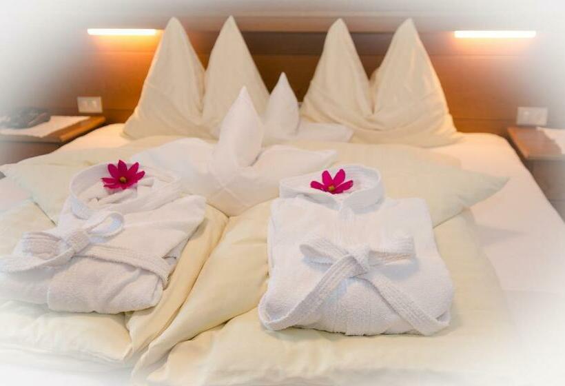 标准间带阳台, Pension Felseneck