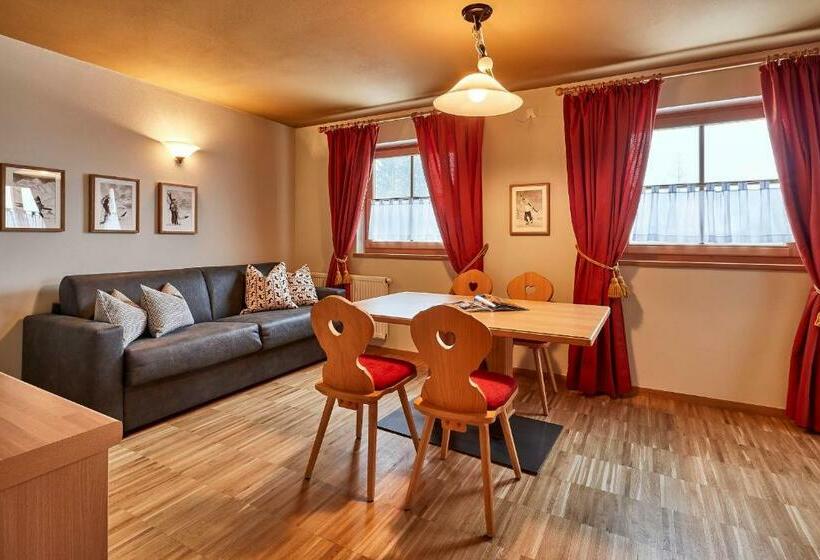 バルコニー付2ベッドルームアパートメント, Marmolada