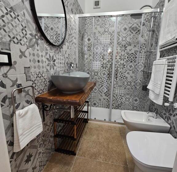 חדר לארבעה סטנדרטי עם נוף לגינה, B&b ètoile Salento