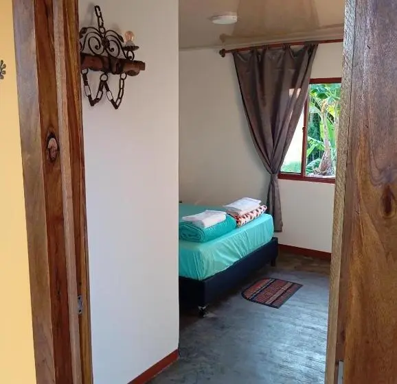 Standard-huone Terassi, Cabañas La Miranda