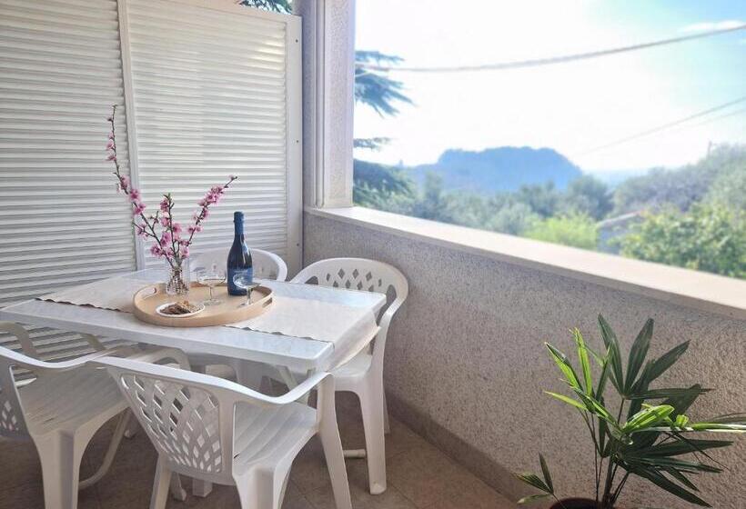 آپارتمان 1 خوابه با بالکن, House Olive Garden Strunjan