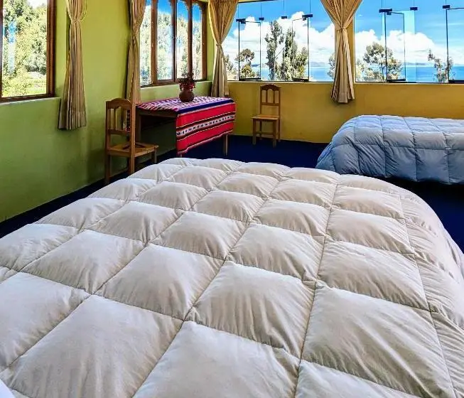 اتاق استاندارد با چشمانداز دریاچه, Amantani Sol Andino