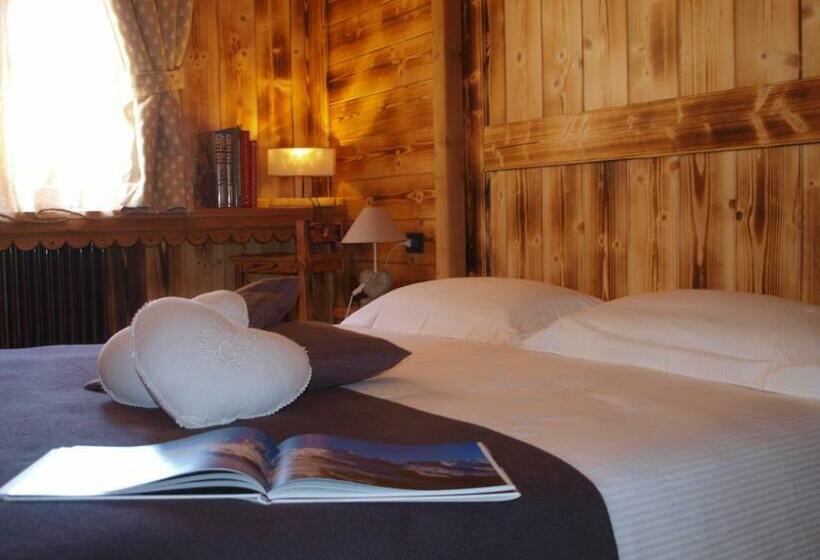 豪华园景房, Letterario Locanda Collomb