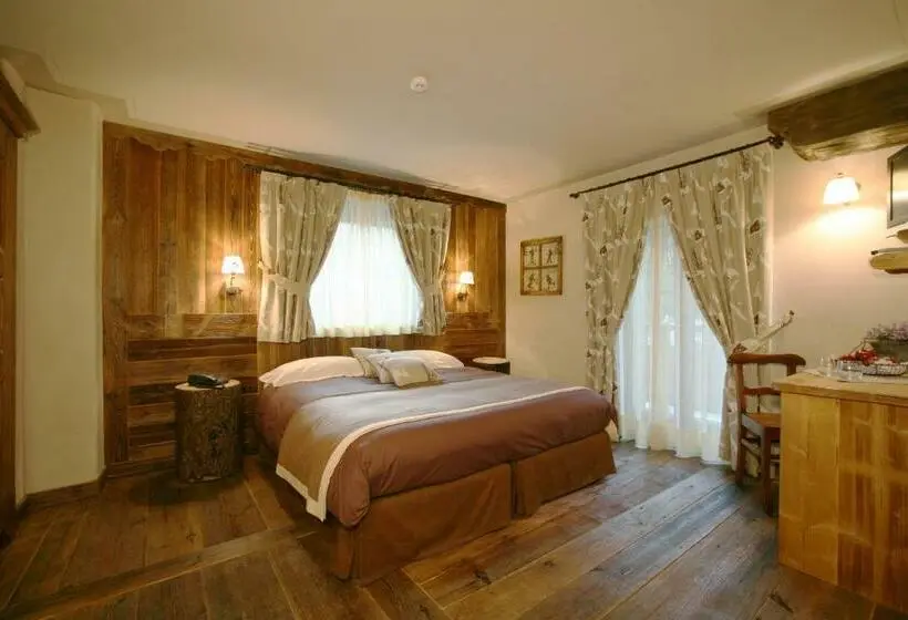 اتاق استاندارد با بالکن, Letterario Locanda Collomb