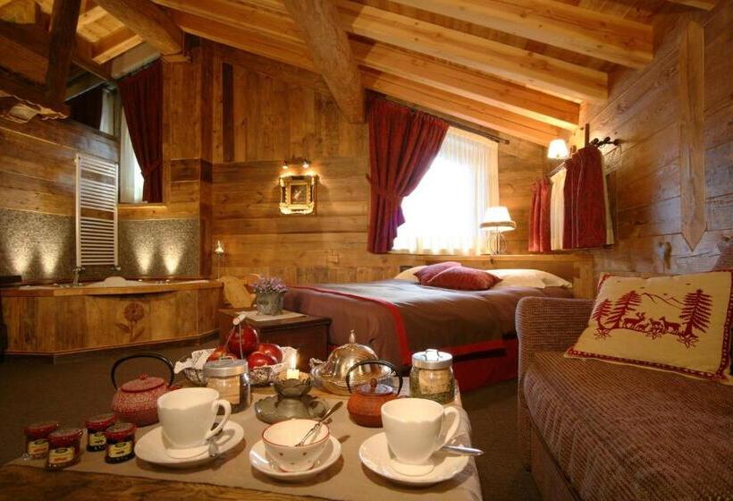سوئیت با وان آب گرم, Letterario Locanda Collomb