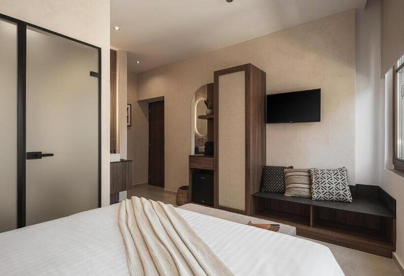 חדר דלוקס עם מרפסת, Copal Simple Staying