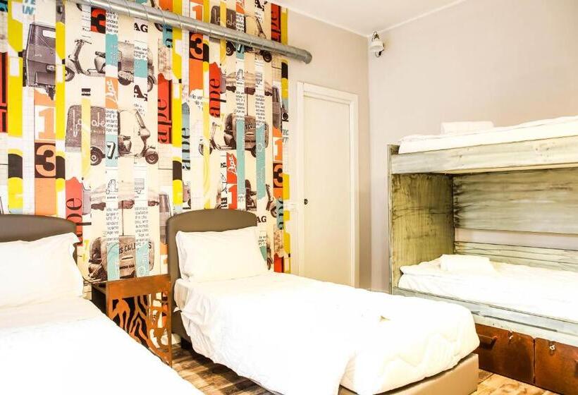 تختخواب در اتاق مشترک, Hostel Trastevere