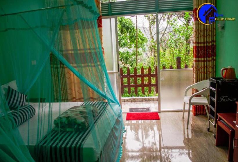 غرفة قياسية رباعية, New Blue Home