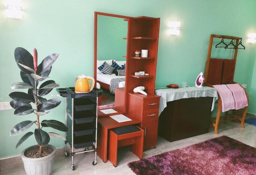 غرفة قياسية رباعية, New Blue Home