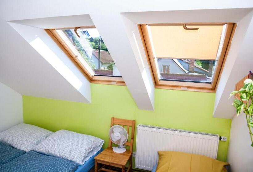 스탠다드 4인용 룸 공용 욕실, Turisticka Ubytovna Cakle