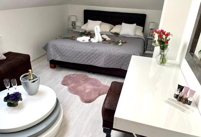 キングサイズベッドのデラックスルーム, Stará Pošta