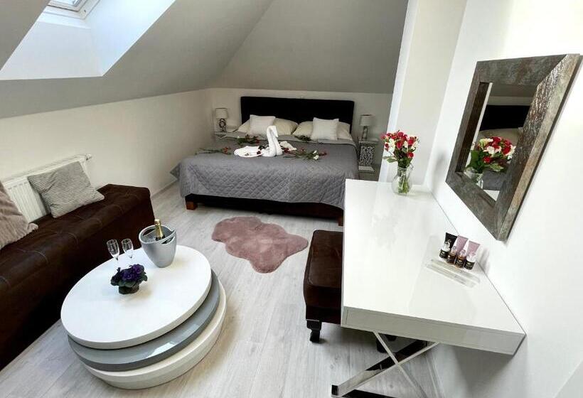 キングサイズベッドのデラックスルーム, Stará Pošta