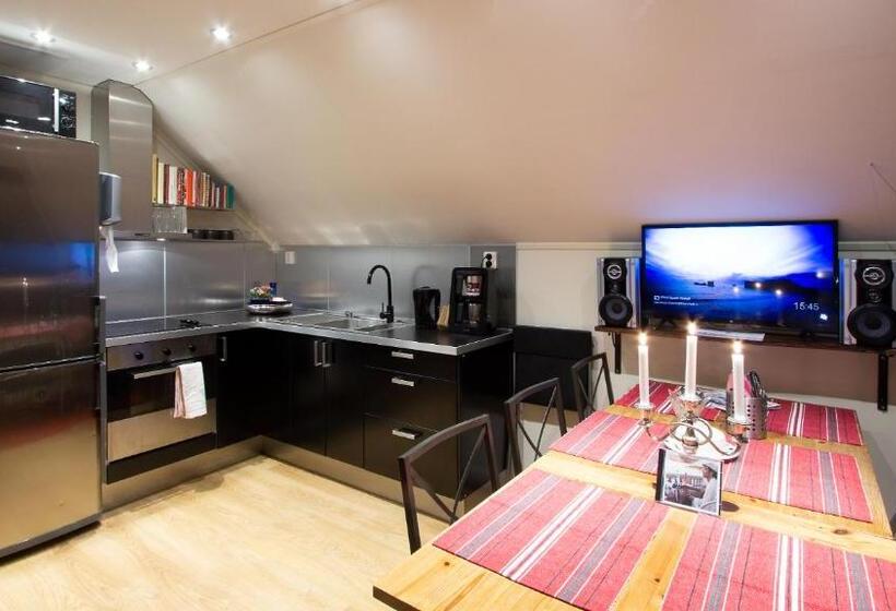 2ベッドルームアパートメント, Prinsgården B&b Rum Stugor