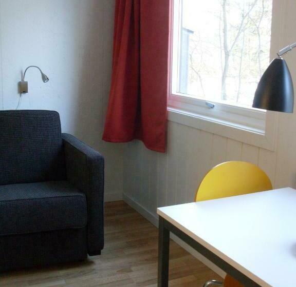 غرفة قياسية فردية, Rauland Vandrerhjem Akademiet